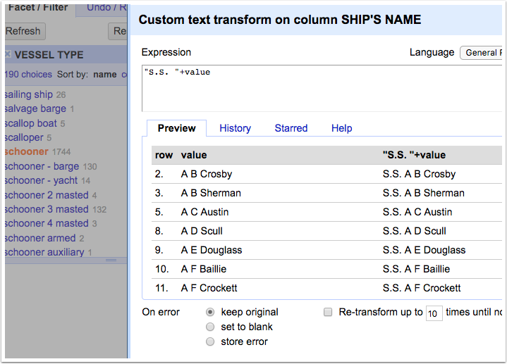 OpenRefine应用案例的图片 17 add-characters-to-selected-data 17